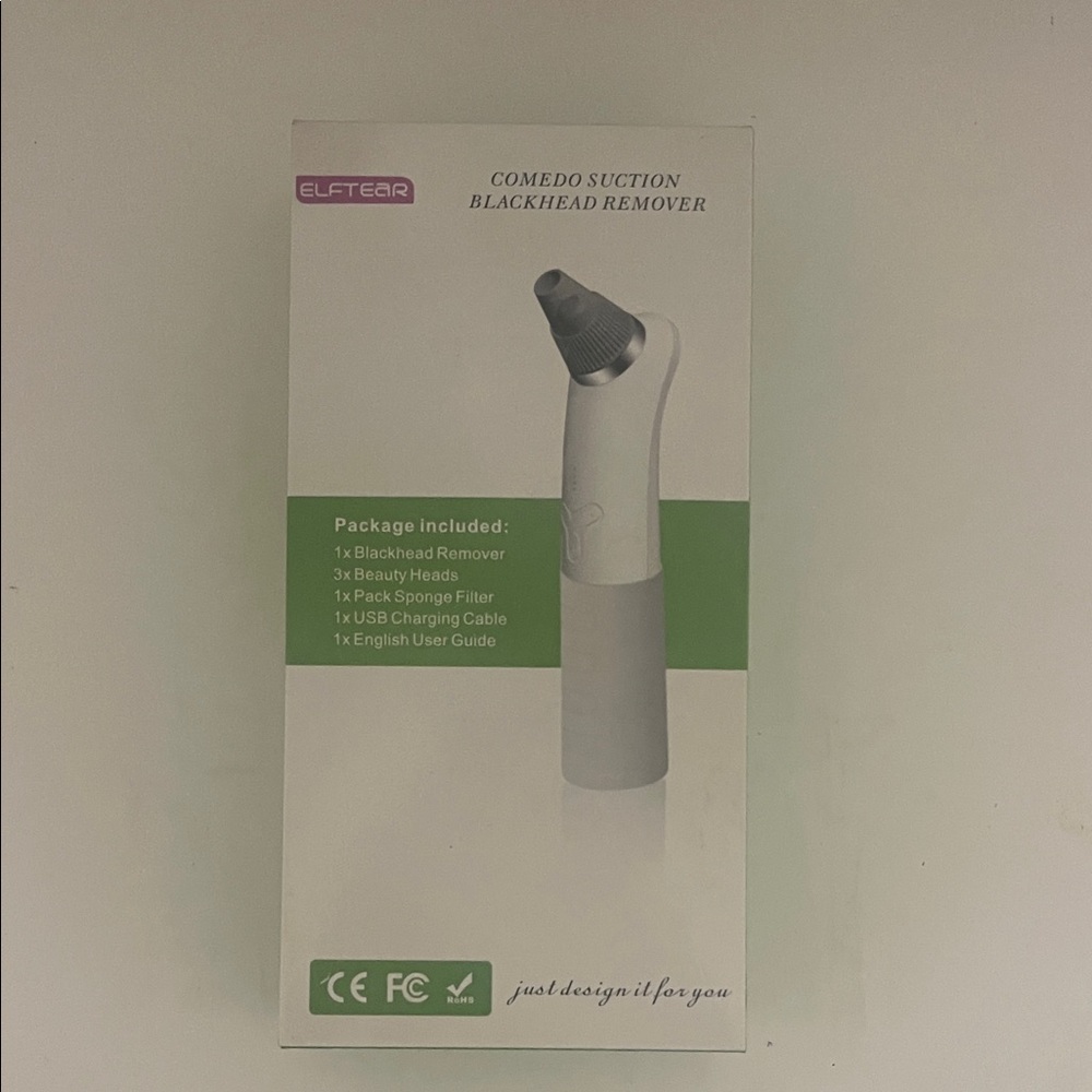 White Comedo Suction Blackhead Remover